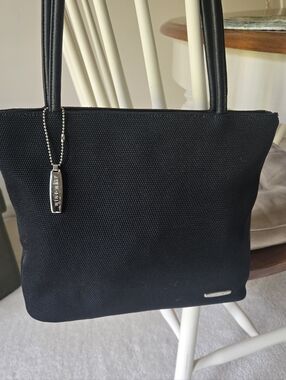 Black Mesh Handbag